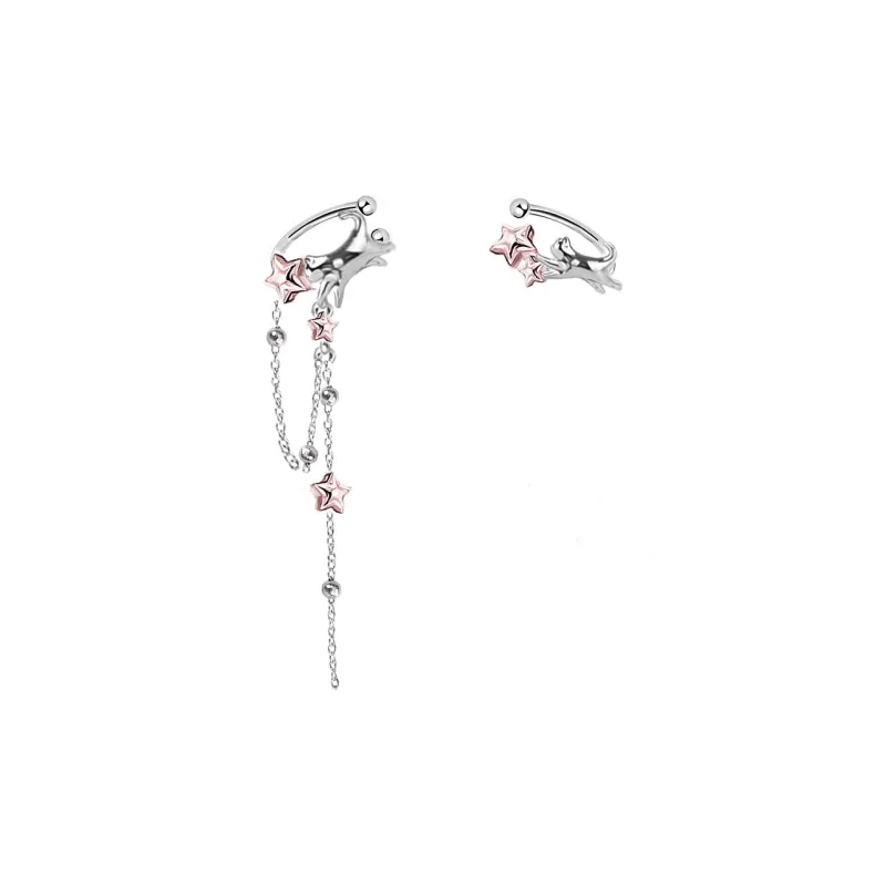 Masw Copper Alloy Clip On Earrings Women's-0