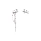 Silver Ear Cuffs, 1 Pair