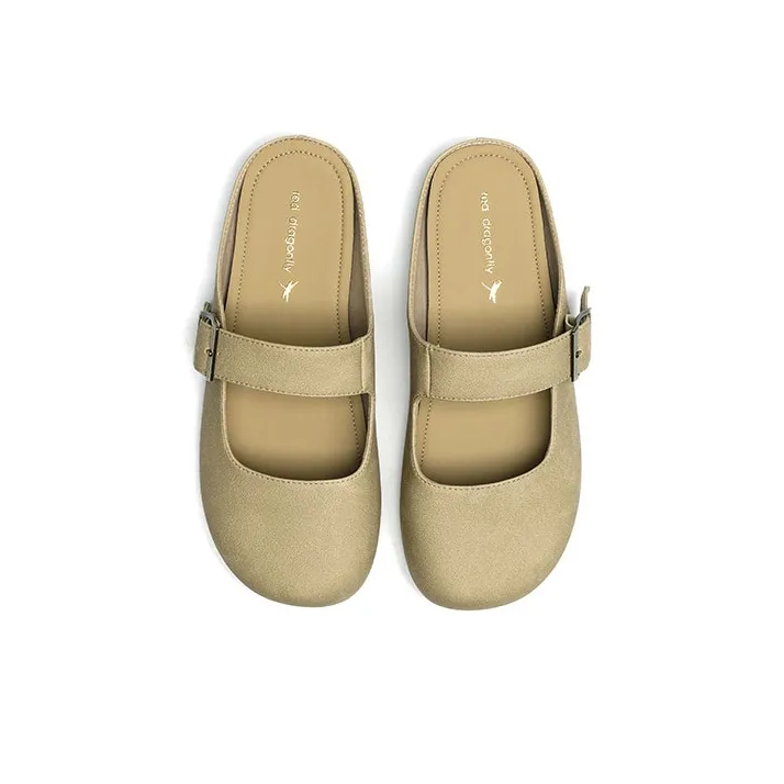 RED DRAGONFLY Slip Resistant Abrasion Resistant Closed Toe Slippers Women's-2