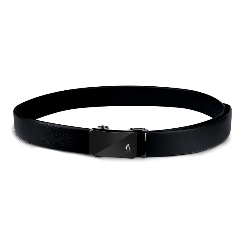 Emperor Penguin Top Grain Cow Leather Belts Unisex Width 3.5CM-3