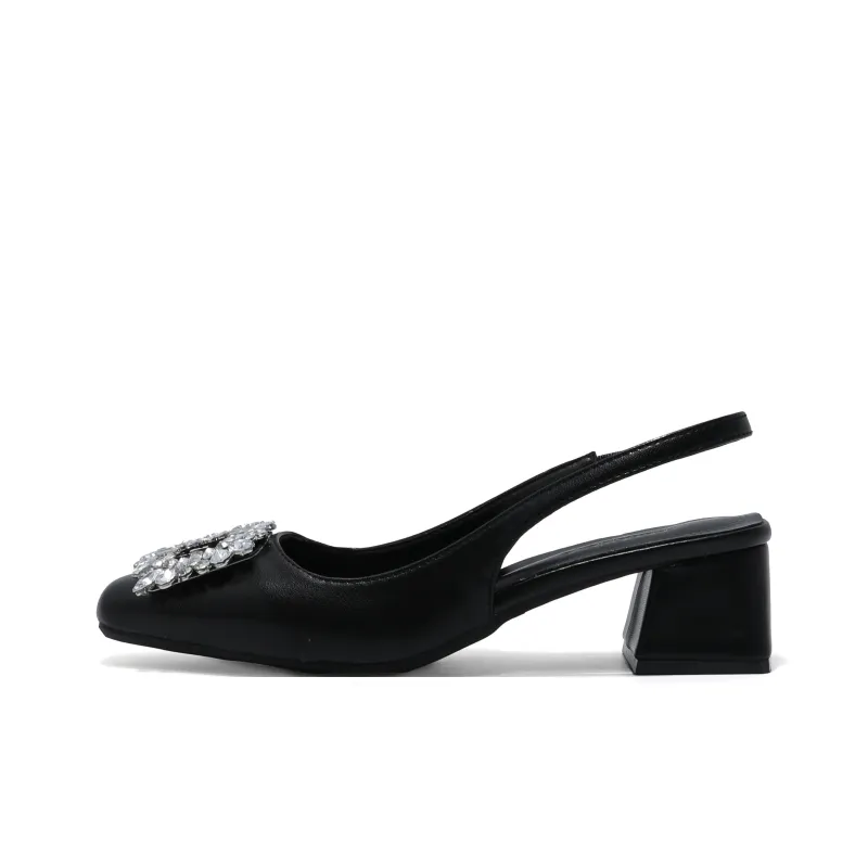 Be Good High Heels Chunky Heel Women's-0