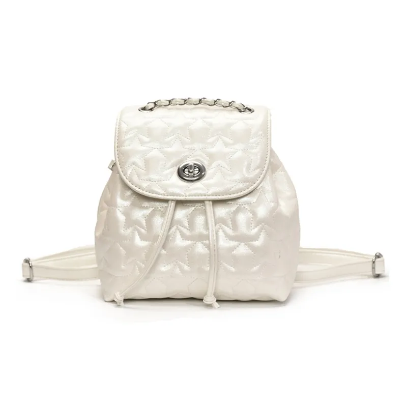 Kewuku PU Backpack Regular Women's Multicolor-0