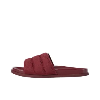 GUCCI Slip Resistant Slide Slippers Men's Burgundy