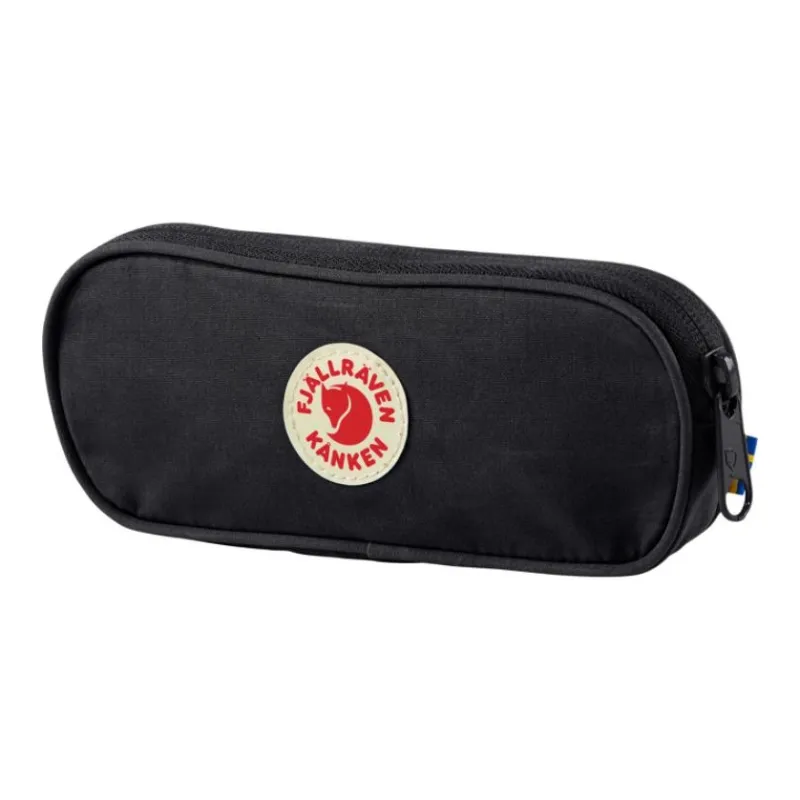 Fjallraven Kanken Polyester Pencil Case Travel Storage Bag Unisex Black-0