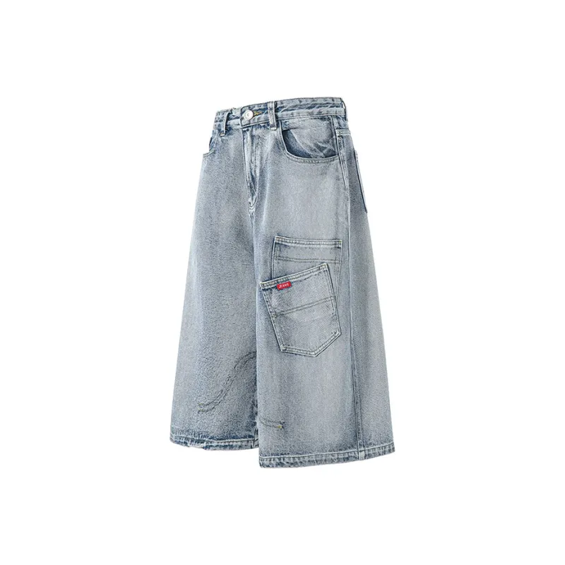 OPMO Denim Shorts Unisex-9