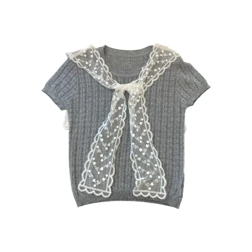COVER TIME Set in Sleeve T Shirt Women's