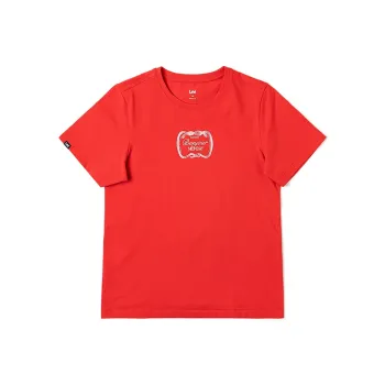 Lee SS25 Regular T Shirt Women's Red