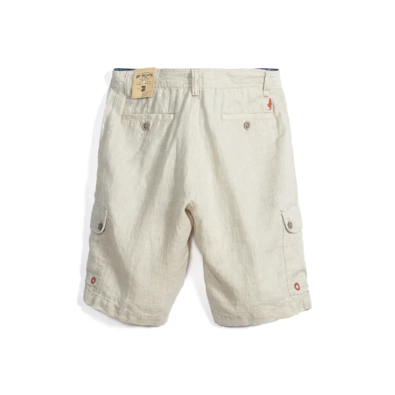 MCS Casual Shorts Men Ecru A5-1