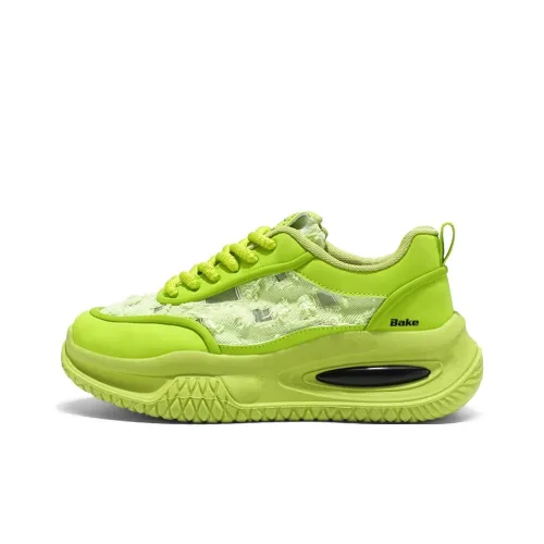 BAKE Shock Absorbers Slip Resistant Breathable Low Top Casual Shoes Men's