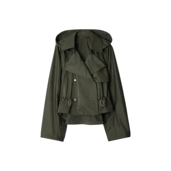 Burberry SS25 Trench Coat Women's Green