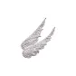 Silver Angel Wings Brooch