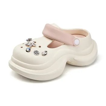 La Chapelle Closed Toe Mesh Slippers