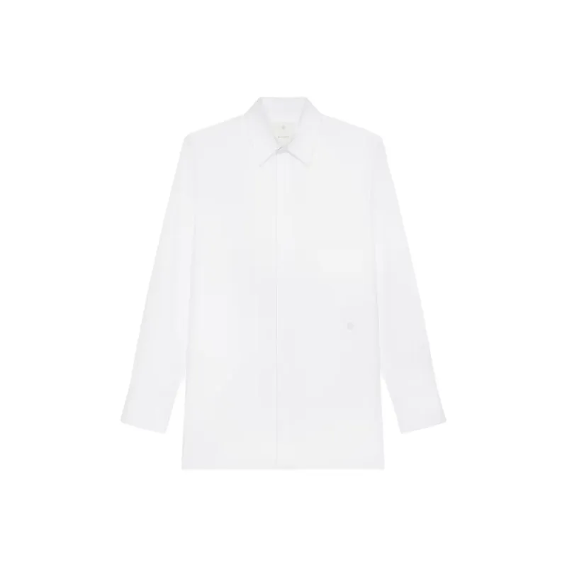 Givenchy Shirts Men White-0