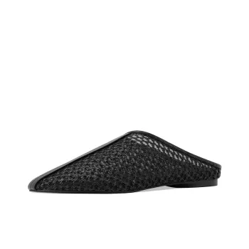 Shesrim Rubber Sole Slip Resistant Closed Toe Slippers Women's