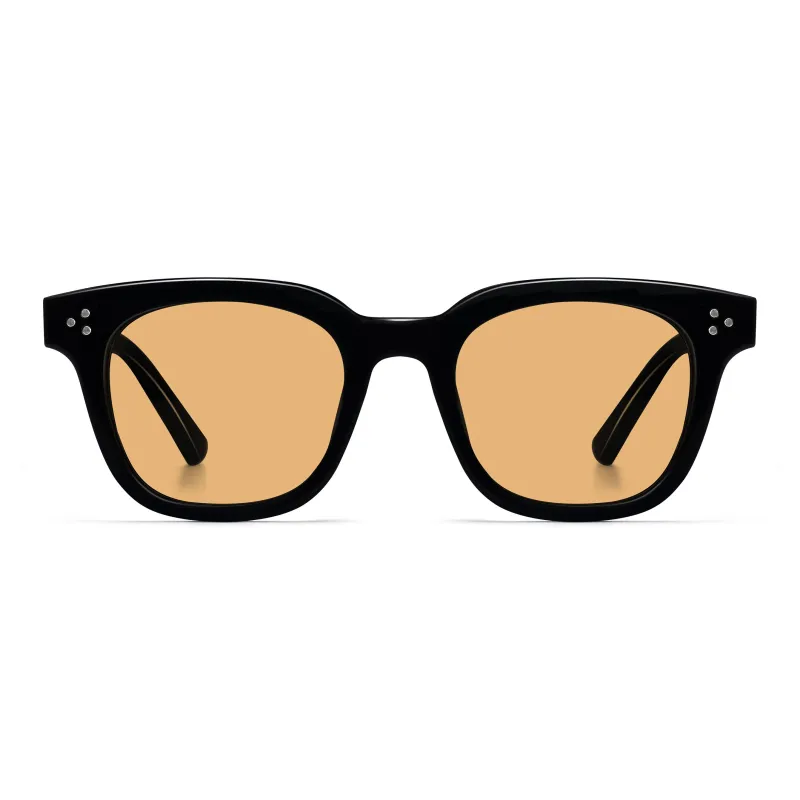 COLORE.IN TR/Memory Plastic Square Sunglasses Unisex-4