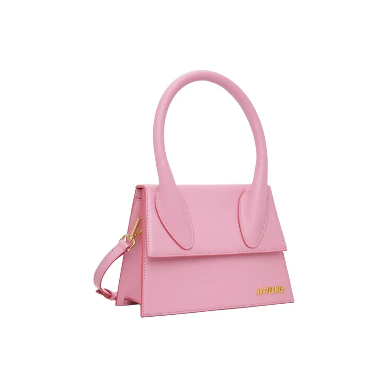 Jacquemus Leather Handbag Women's Light Pink-2