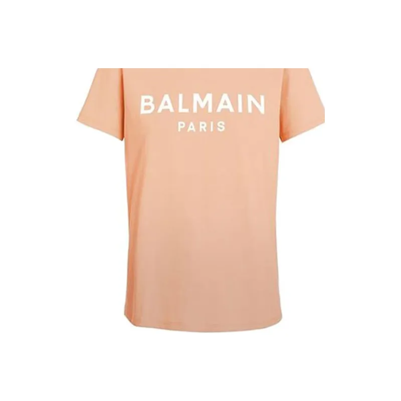 BALMAIN T Shirts Women's Orange-4