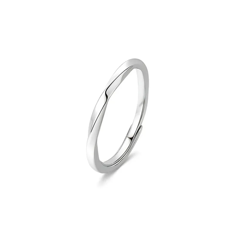 LUCA Sterling Silver Rings Unisex-6