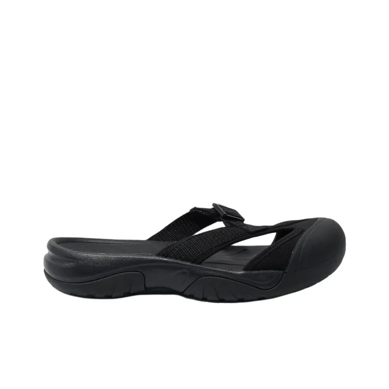 FILA Payto Abrasion Resistant Slip Resistant Closed Toe Slippers Unisex Black-1