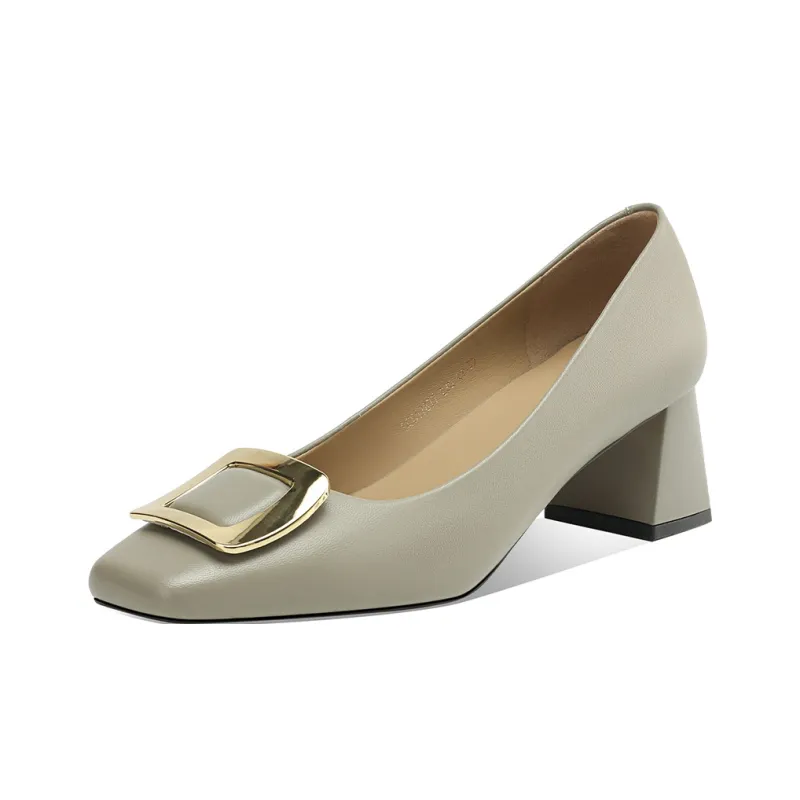 Rosa Bianca Chunky Heel High Heels Women's-6