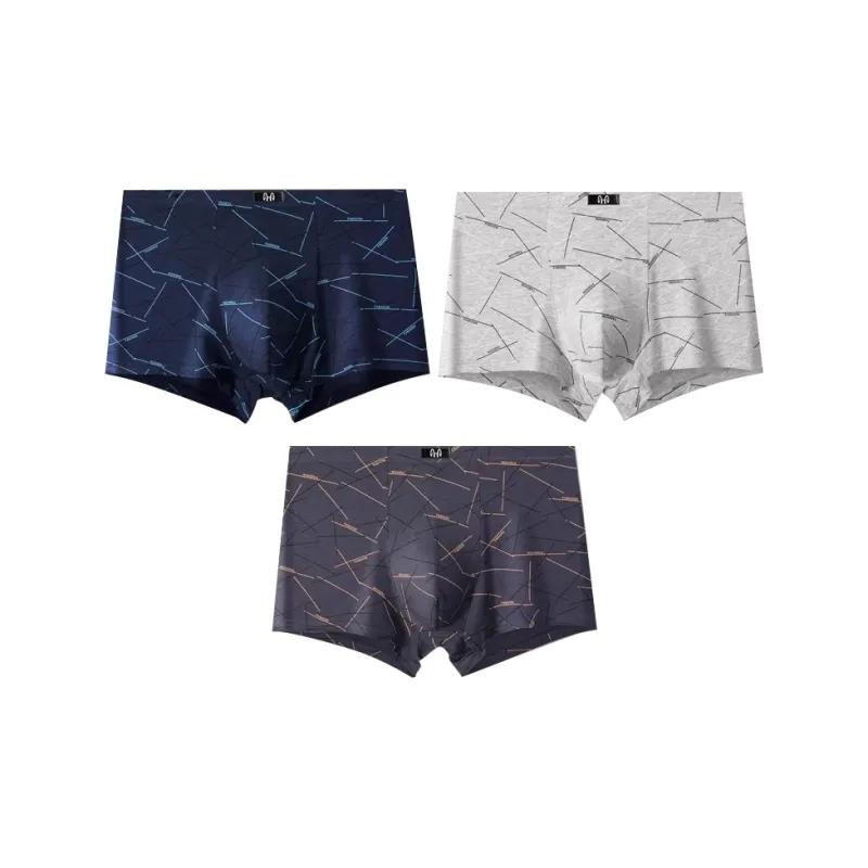 H YXIANG Underpants Men's 3 Pack-2