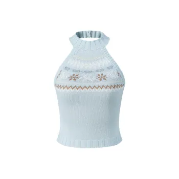 NAWS Tank Tops Women's Aqua Blue Coffee