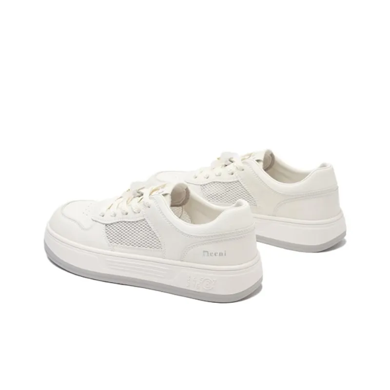 JOSINY Low Top Skateboard Shoes Women's Ecru-2