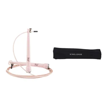 361° Skipping Rope Series Fitness Training Jump Ropes Unisex PVC Sports Hair Band Set