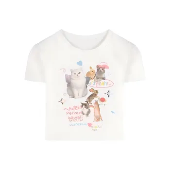 DOKZB T Shirts Women's White