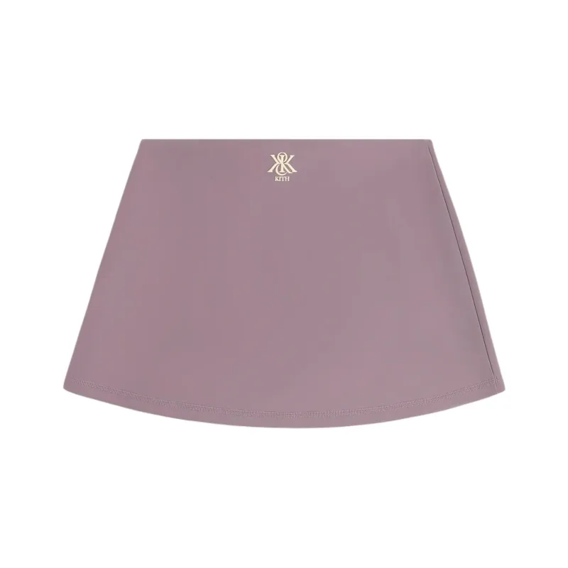 KITH SS25 Ari Active Casual Short Skirts Women's Gray Purple-1