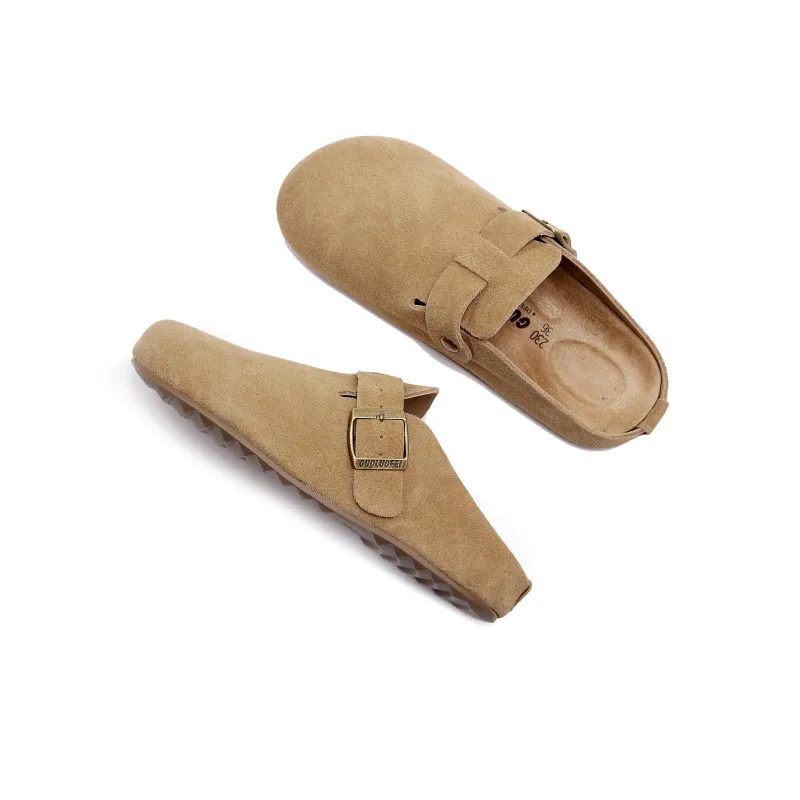 Golofi Rubber Sole Slip Resistant Abrasion Resistant Closed Toe Slippers Women's-3