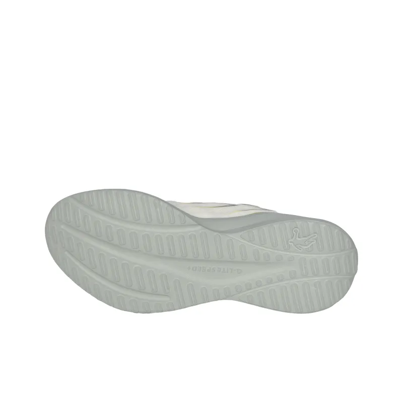 QIAODAN Abrasion Resistant Slip Resistant Low Top Casual Running Shoes Men's Ivory Light Mist Green-5