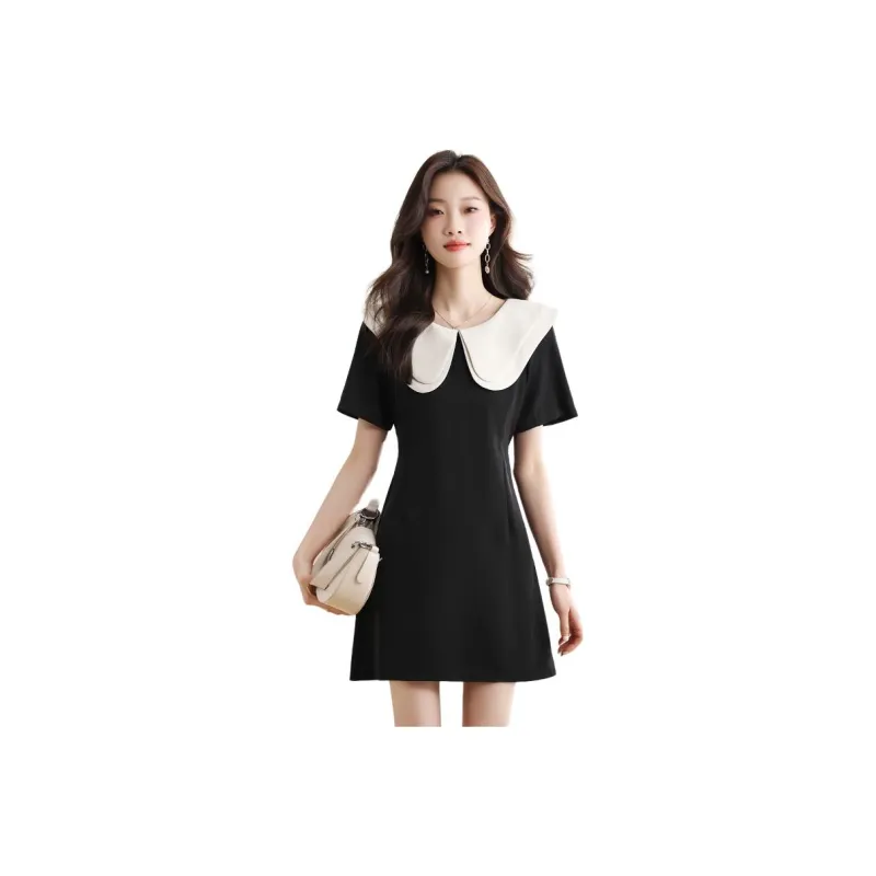 Mu Xiao Xin Short Sleeved Dress Women's-1