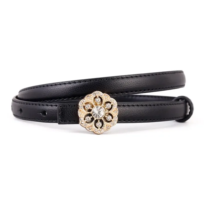 ROBINHOOD Cow Leather Belts Women's 1.5CM-0