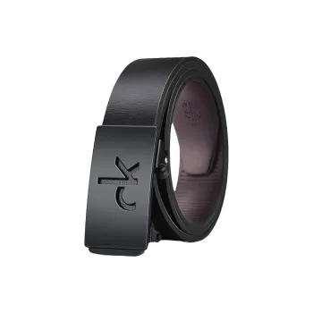 PISHUSHU Cow Leather Belts Men's Width 3.3cm