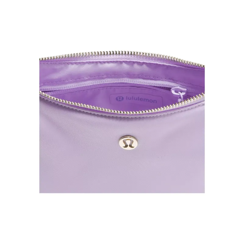 Lululemon Recycled Nylon Handbag, Shoulder Bag Trumpets Women's Lavender-2