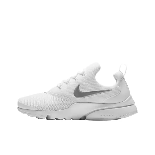 Nike Presto Fly Low Top Running Shoes Women's White