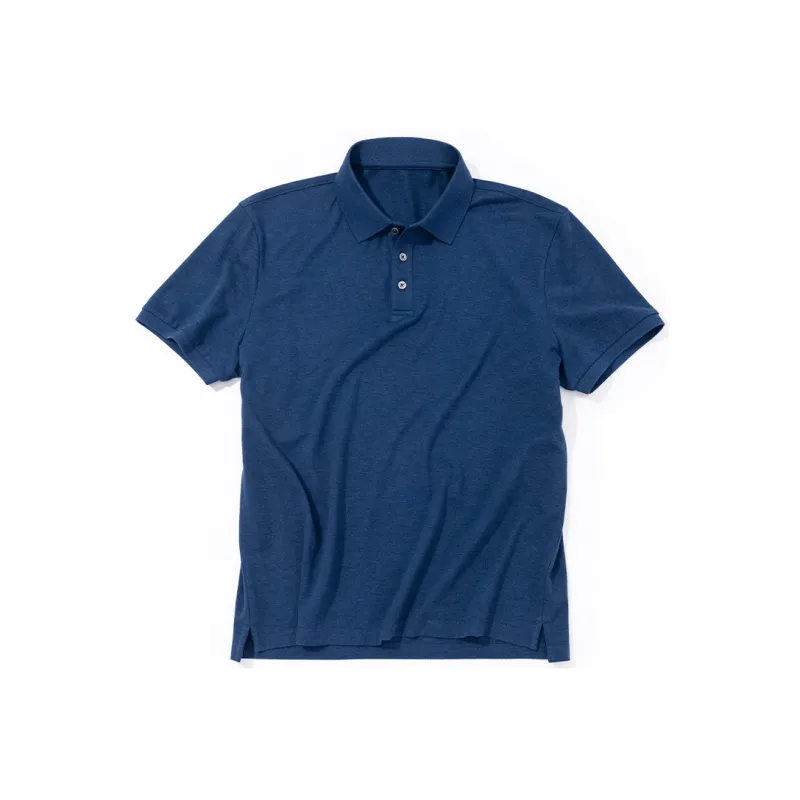 Mr.Bu Polo Shirts Men Dark Blue-0