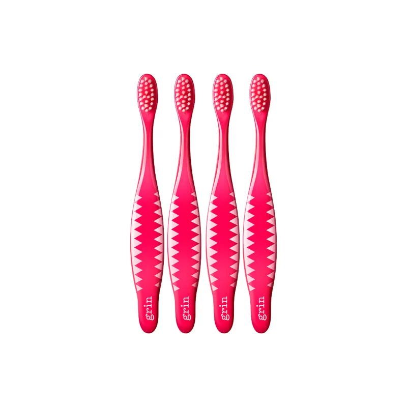 Grin Soft Bristle Super Fine Small Tip Toothbrushes-11