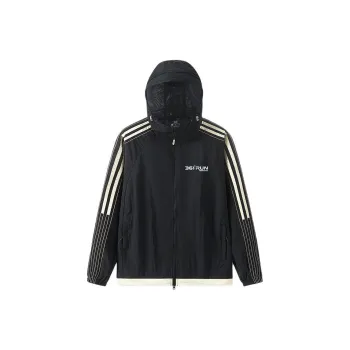 361° Breathable UV Protection Sun Protection Clothing Unisex Super Black