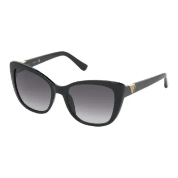 GUESS Cat Eye Sunglasses Women's Black