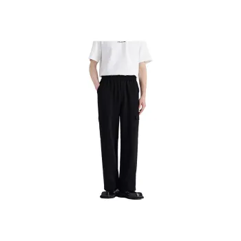 WILD LEADER Casual Pants Men Black[XXKW5138V66]