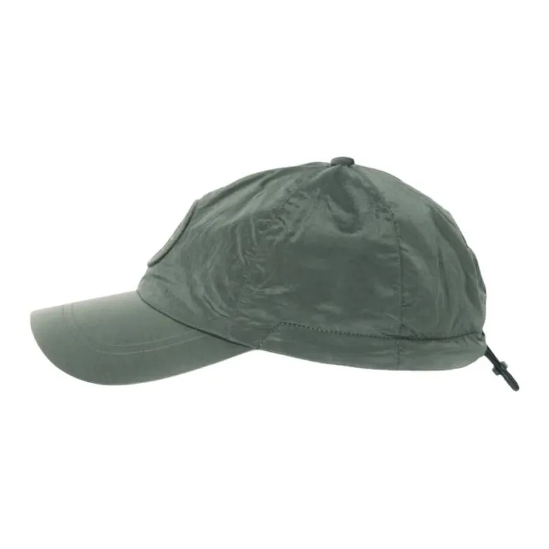 STONE ISLAND Nylon, Metal, Polyester Mesh, Polyamide, Polyester Baseball Caps Unisex Green-1