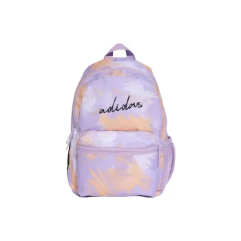 Adidas Recycled Polyester Backpack Regular Kids' Pink Plum Multicolor