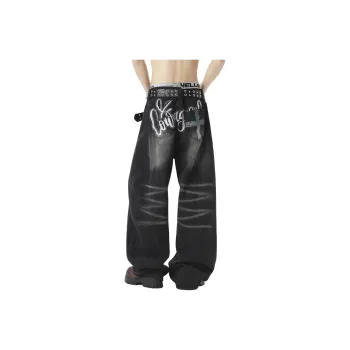 TELENT Jeans Unisex Black