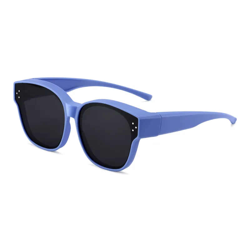 COLORE.IN TR/Memory Plastic Square Sunglasses Kids'-4