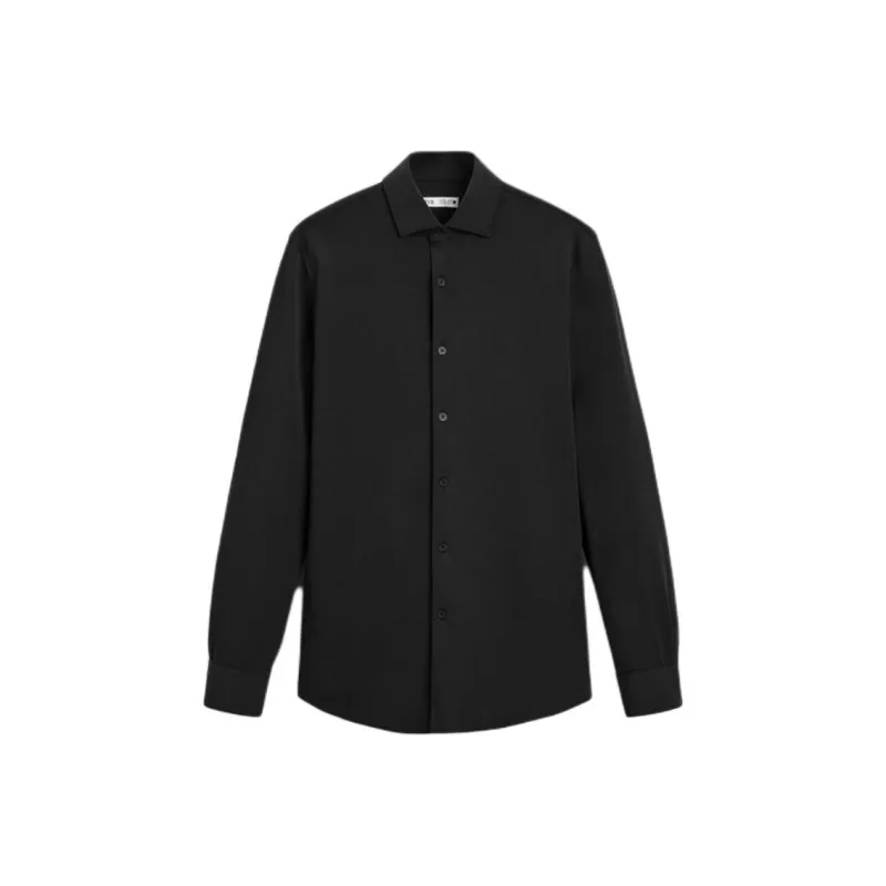 ZARA Shirts Men Black-0