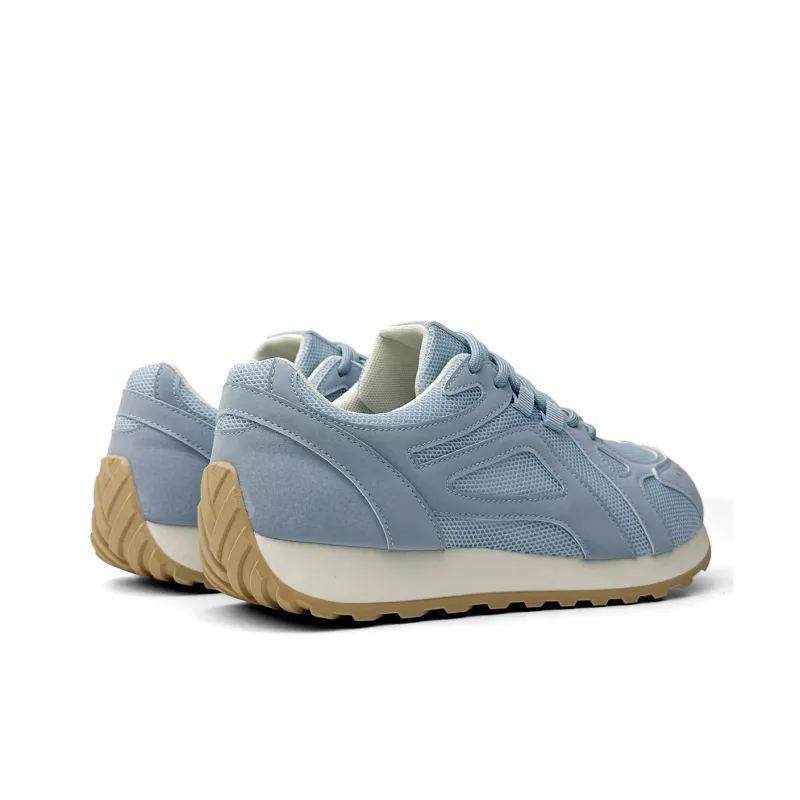 Mengsai Coverage Balance Low Top Casual Shoes Men's Haze Blue-5