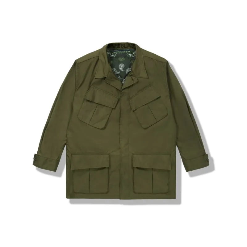 BAPE BLACK X Rocky Mountain Featherbed Military Jacket-0