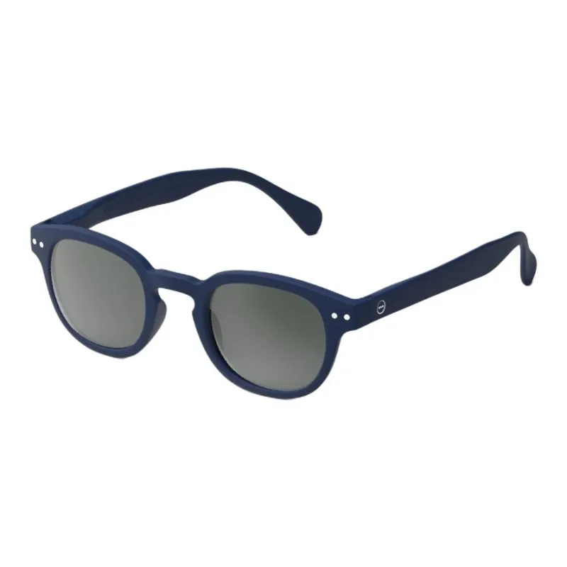 IZIPIZI PARIS Polycarbonate Oval Sunglasses Women's Blue-0